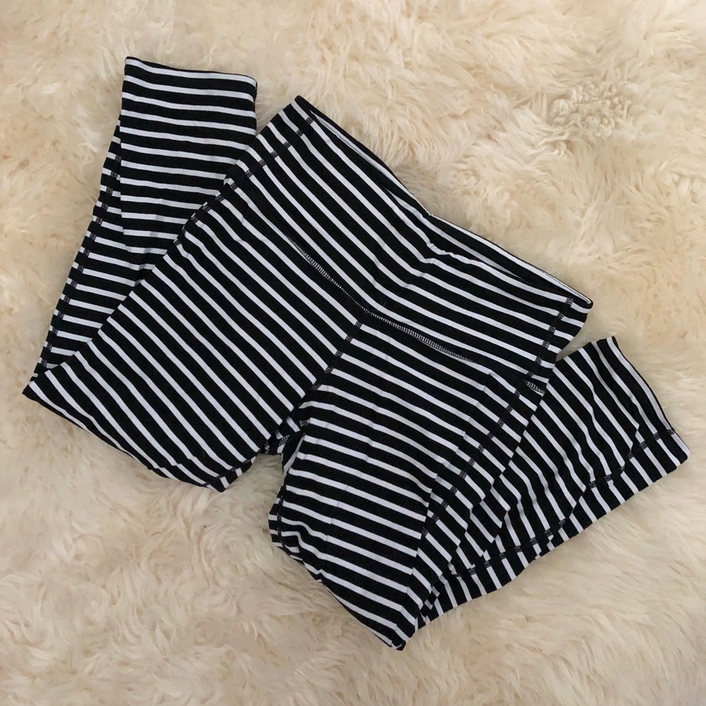 Athleta Striped 7/8 Tight